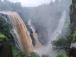 The Bhivatas waterfall that exudes the beauty of tribal land is deprived of development