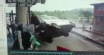 A video of a horrific accident of an ambulance at a toll booth near Byandur in Karnataka has come to light.