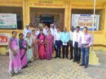 जुन्नर : राजूर नं. 2 ला केंद्रीय आयुष मंत्रालयाच्या पथकाची भेट Junnar : Union Ministry of AYUSH team visit to Rajur No.2
