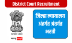 Buldhana : जिल्हा न्यायालय, बुलढाणा अंतर्गत भरती, पात्रता 4थी पास District Court Buldhana Recruitment 2024