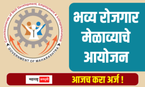 Amravati : अमरावती येथे 350+ पदांसाठी रोजगार मेळाव्याचे आयोजन Pandit Deendayal Upadhyay Amravati Job Fair for 350+ Posts