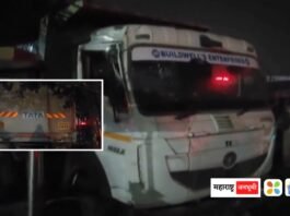 पुण्यात हिट अँड रन, फुटपाथवर झोपलेल्या 9 जणांना डंपरने चिरडले Hit and run in Pune, 9 people sleeping on the pavement were crushed by a dumper